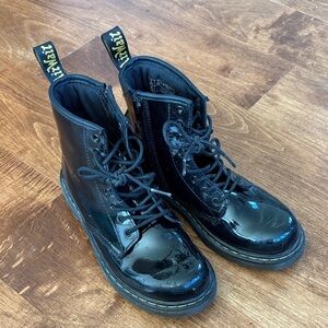 Dr. Martens Kids Black Boots